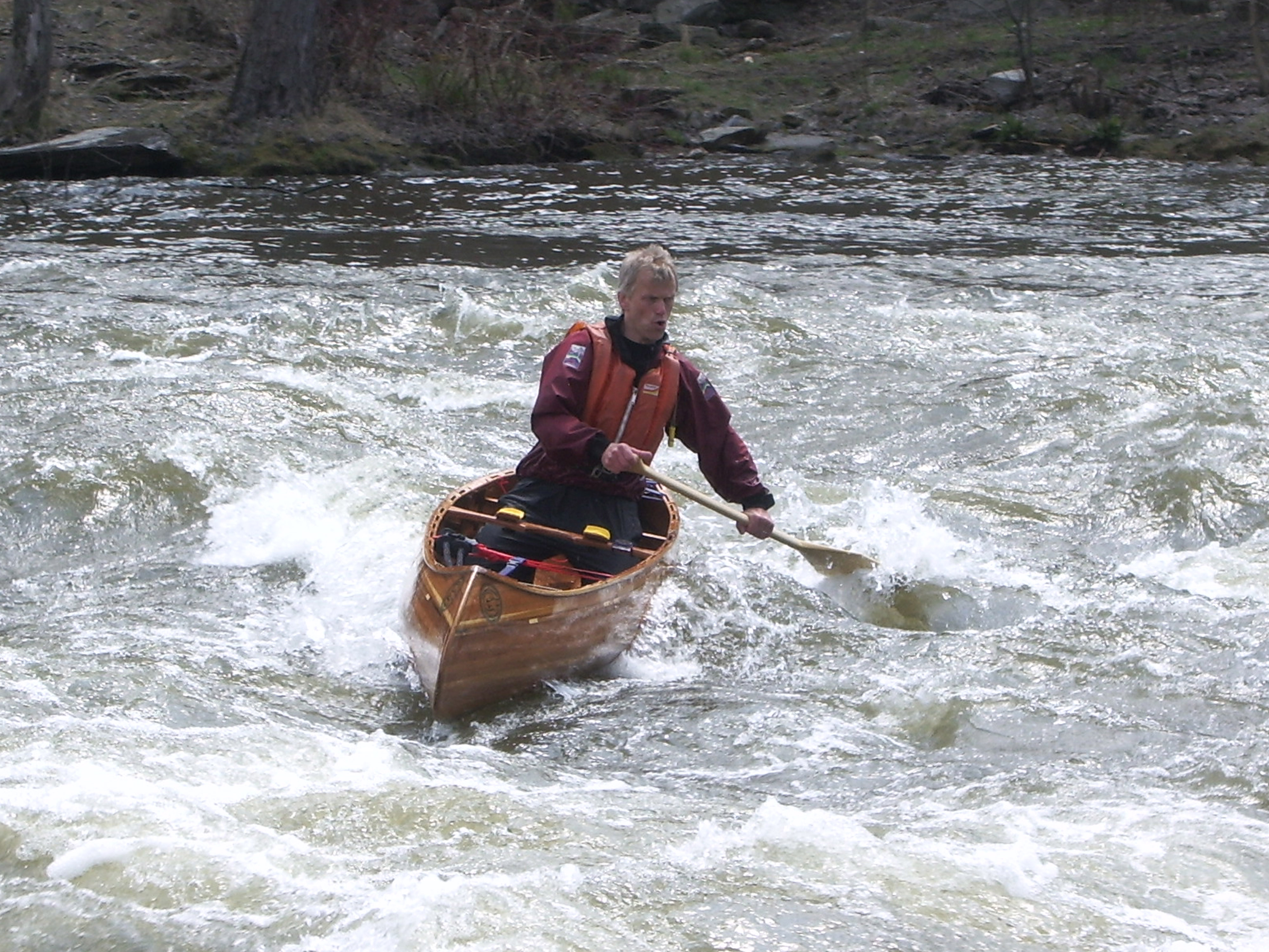 Peter White Water Canoeing